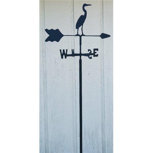 The Lazy Scroll egretin Egret Garden Mount Weathervane, The Lazy Scroll, Mfr#: egretin